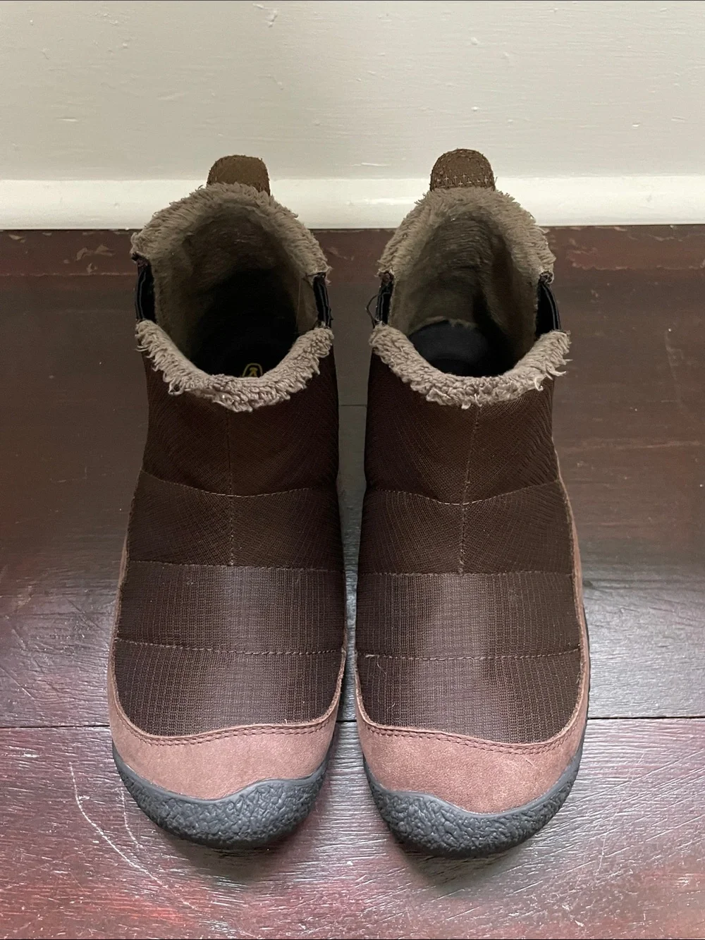 KEEN Footwear Brown Cozy Fleece-Lined Slip-On Boots